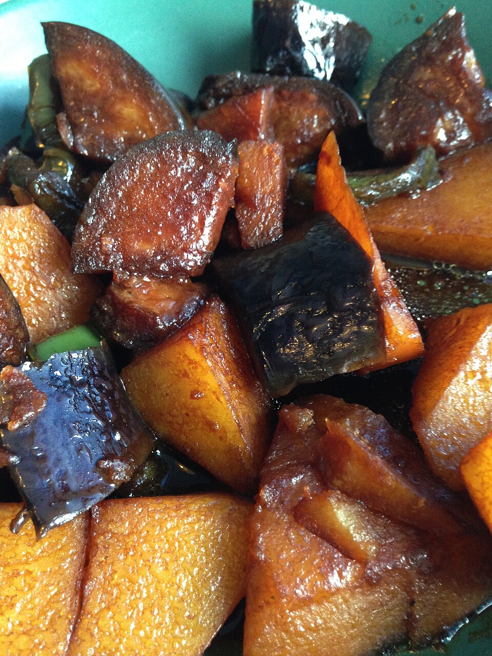 Eggplant, Potato & Pepper — illustrative dish photo