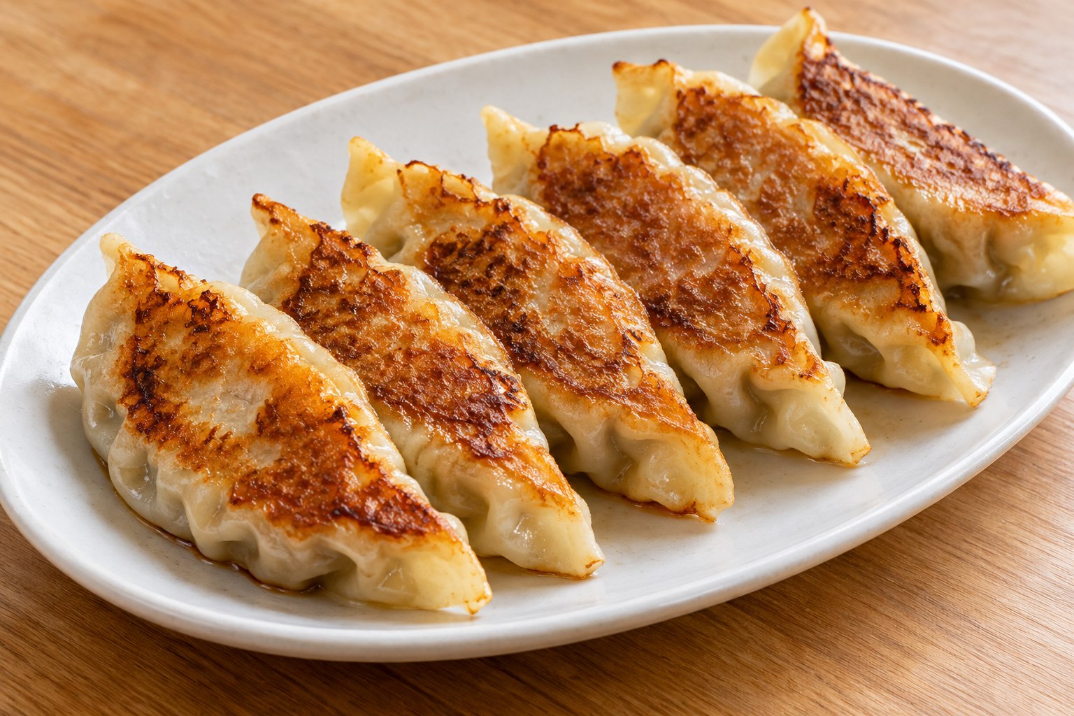 Pork Potstickers — AI-generated dish reference, not a photo