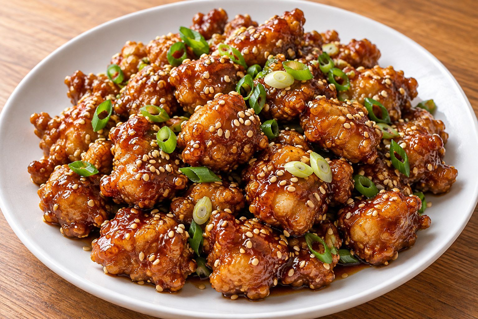 Sesame Chicken — AI-generated dish reference, not a photo