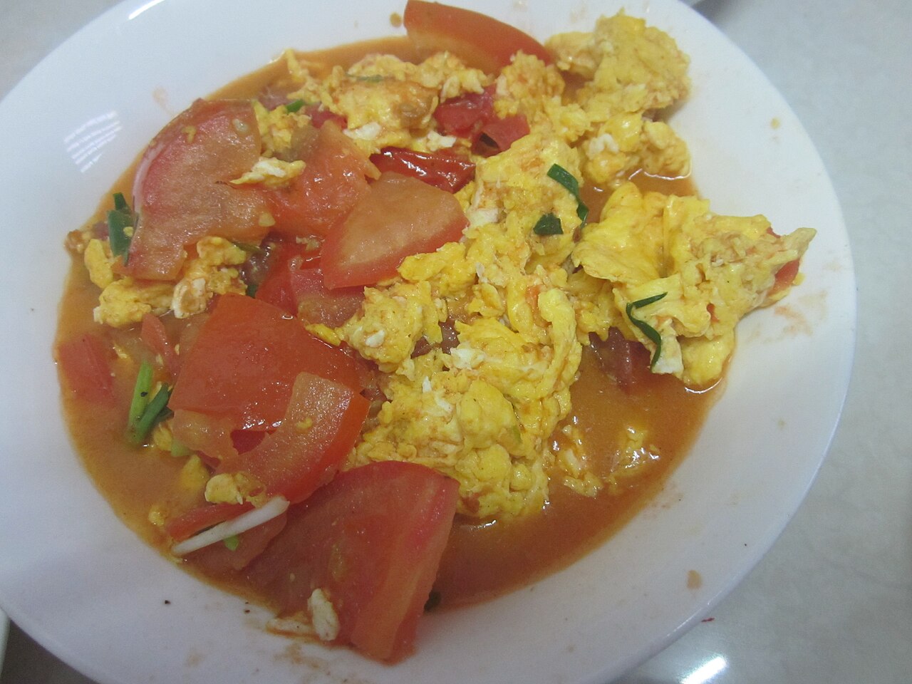 Tomato & Egg Stir-fry — illustrative dish photo